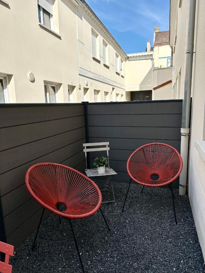 Le Sacre - Centre - Cour Privative - Parking Apartman Reims Kültér fotó