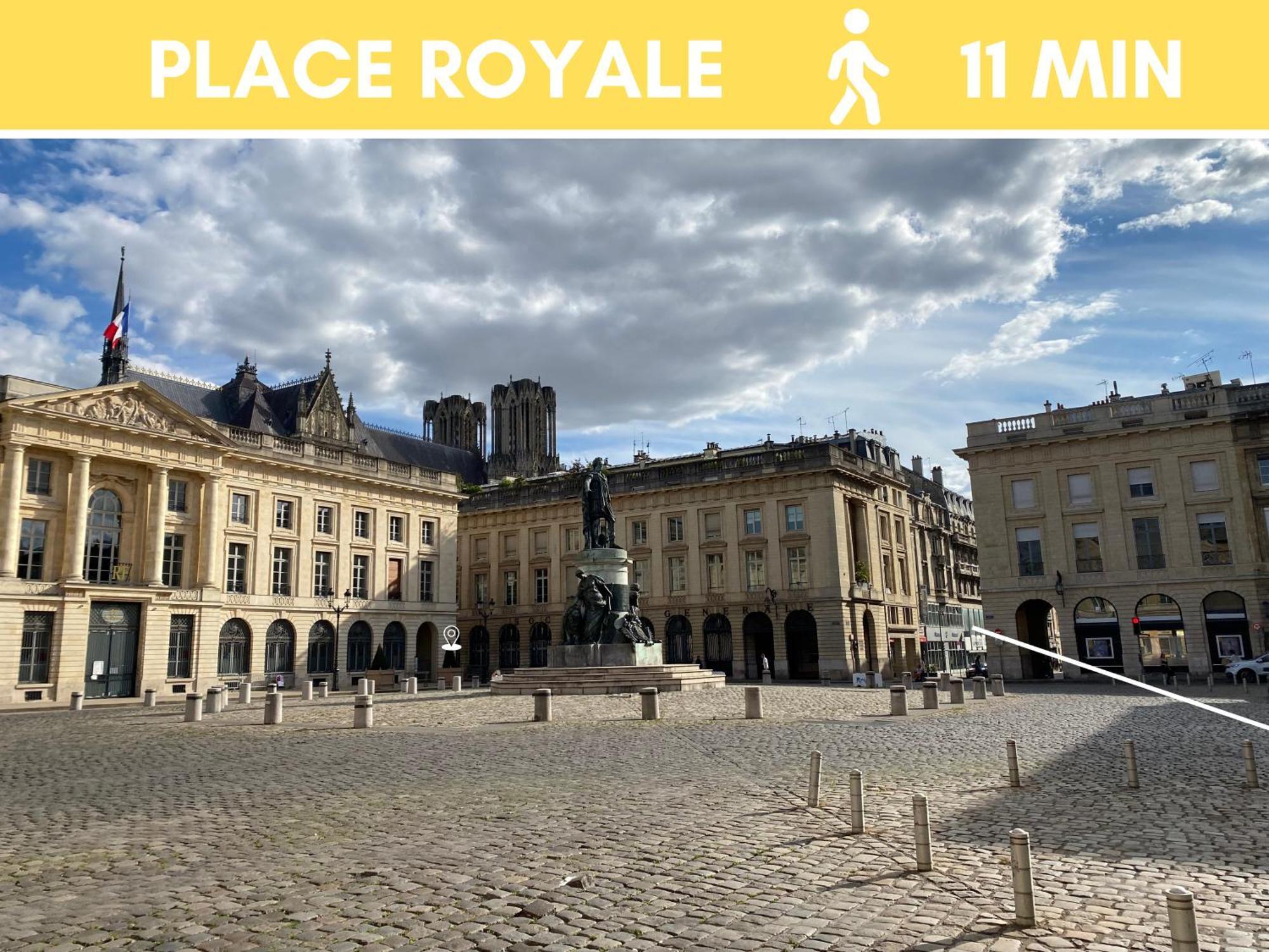 Le Sacre - Centre - Cour Privative - Parking Apartman Reims Kültér fotó